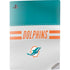 NFL Miami Dolphins White Striped PS5 Digital Edition Console Skin