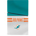 NFL Miami Dolphins White Striped PS5 Slim Digital Edition Console Skin