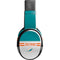 NFL Miami Dolphins White Striped Skullcandy Crusher Wireless Skin