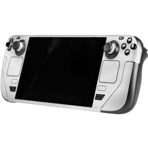 NFL Miami Dolphins White Striped Steam Deck Handheld Gaming Computer Skin