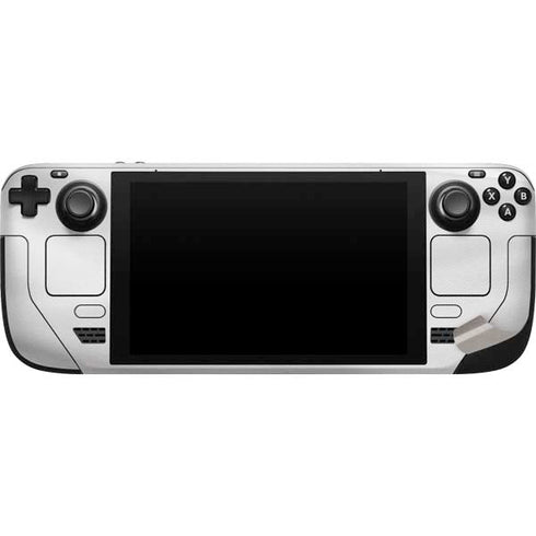 NFL Miami Dolphins White Striped Steam Deck Handheld Gaming Computer Skin