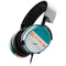 NFL Miami Dolphins White Striped SteelSeries Arctis 3 Skin