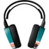 NFL Miami Dolphins White Striped SteelSeries Arctis 3 Skin