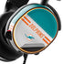 NFL Miami Dolphins White Striped SteelSeries Arctis 5 Skin