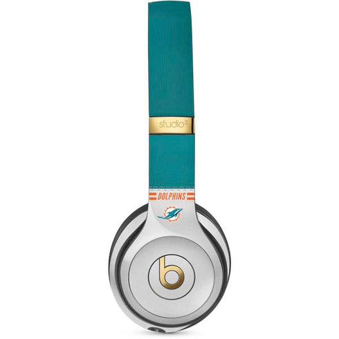 NFL Miami Dolphins White Striped Studio Wireless 3 Skin