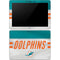 NFL Miami Dolphins White Striped Surface Go Skin