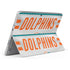 NFL Miami Dolphins White Striped Surface Go Skin