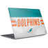 NFL Miami Dolphins White Striped Surface Laptop 3 13.5in Skin