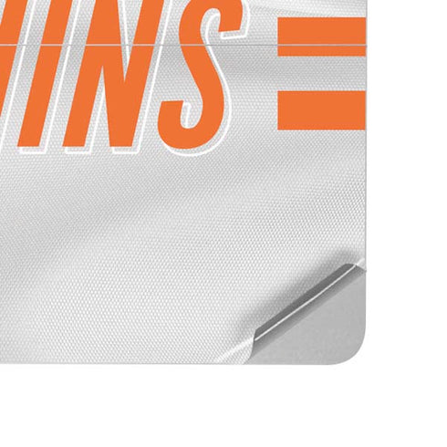 NFL Miami Dolphins White Striped Surface Laptop Studio Skin