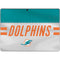 NFL Miami Dolphins White Striped Surface Pro 8 Skin