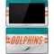NFL Miami Dolphins White Striped Surface Pro Tablet Skin