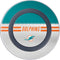 NFL Miami Dolphins White Striped Wireless Charger Skin