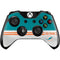 NFL Miami Dolphins White Striped Xbox One Controller Skin