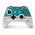 NFL Miami Dolphins White Striped Xbox One S Controller Skin