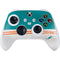 NFL Miami Dolphins White Striped Xbox Series S Controller Skin