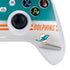 NFL Miami Dolphins White Striped Xbox Series S Controller Skin