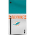 NFL Miami Dolphins White Striped Xbox Series X Console Skin