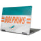 NFL Miami Dolphins White Striped Yoga 710 14in Skin