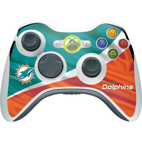 NFL Miami Dolphins Xbox 360 Wireless Controller Skin