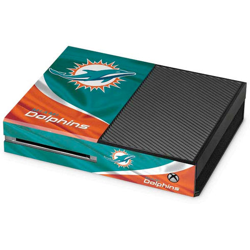 NFL Miami Dolphins Xbox One Console Skin