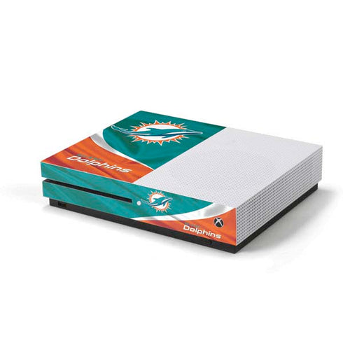 NFL Miami Dolphins Xbox One S Console Skin