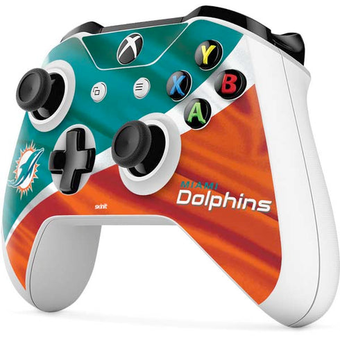 NFL Miami Dolphins Xbox One S Controller Skin