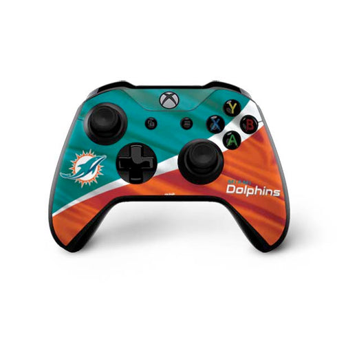 NFL Miami Dolphins Xbox One X Controller Skin