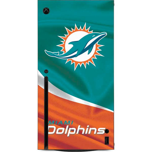 NFL Miami Dolphins Xbox Series X Console Skin