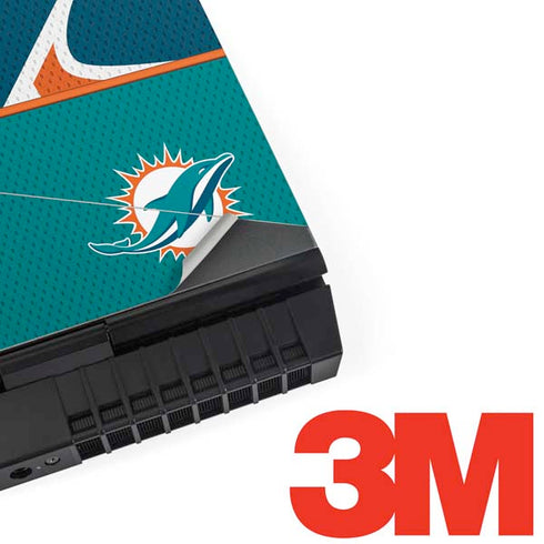 NFL Miami Dolphins Zone Block Dell Alienware Skin