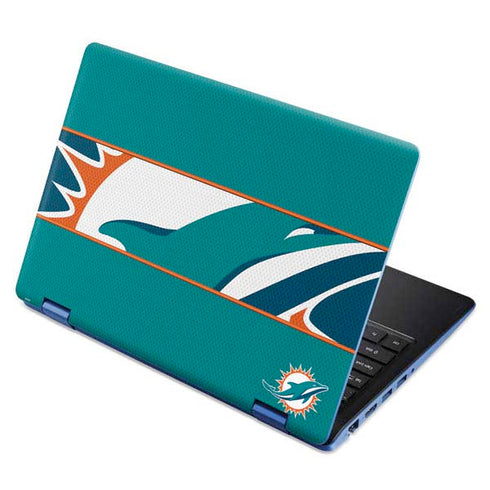 NFL Miami Dolphins Zone Block Aspire R11 11.6in Skin