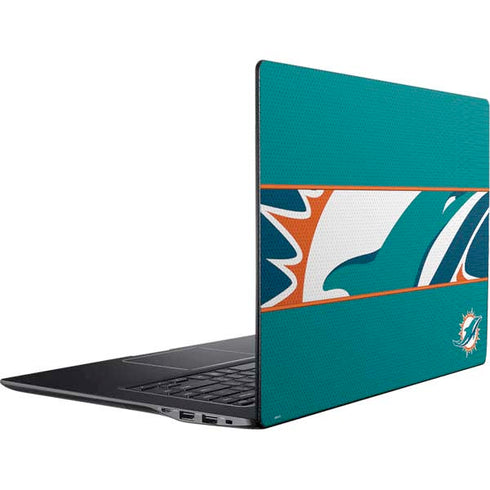 NFL Miami Dolphins Zone Block Ativ Book 9 (15.6in 2014) Skin