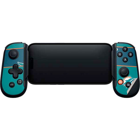 NFL Miami Dolphins Zone Block Backbone One for iPhone Game Controller Skin
