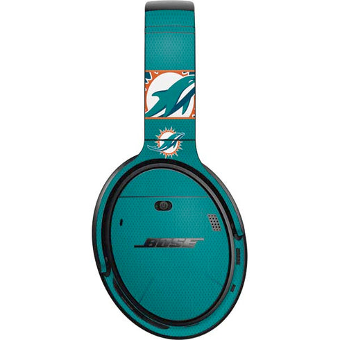 NFL Miami Dolphins Zone Block Bose QuietComfort 35 Headphones Skin