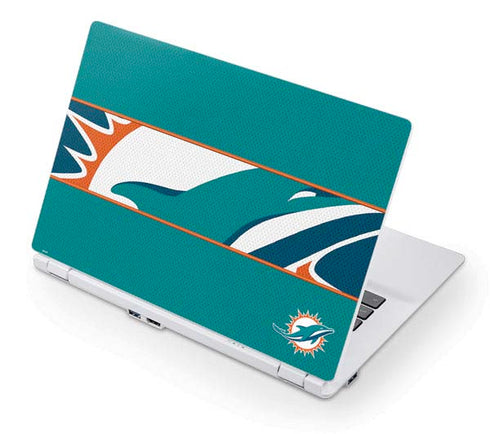 NFL Miami Dolphins Zone Block Acer Chromebook Skin