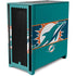 NFL Miami Dolphins Zone Block Corsair 4000D Tempered Glass Mid-Tower ATX Case Skin