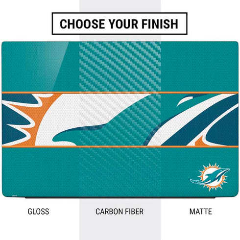 NFL Miami Dolphins Zone Block Dell Vostro Skin