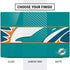 NFL Miami Dolphins Zone Block Dell Vostro Skin