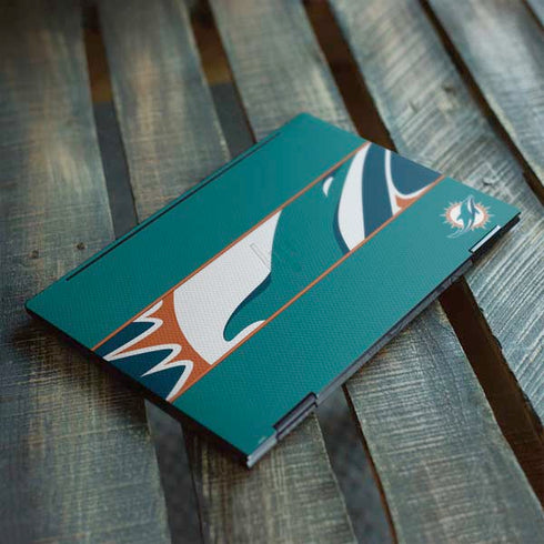 NFL Miami Dolphins Zone Block HP Envy Skin