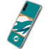 NFL Miami Dolphins Zone Block Galaxy A10e Clear Case