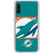NFL Miami Dolphins Zone Block Galaxy A10e Clear Case