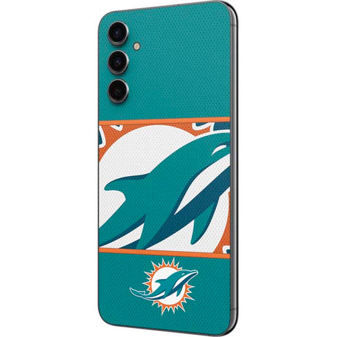 NFL Miami Dolphins Zone Block Galaxy A14 5G Skin