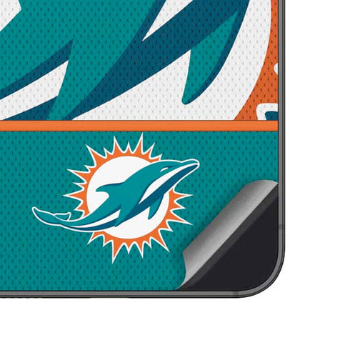 NFL Miami Dolphins Zone Block Galaxy A14 5G Skin