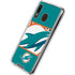 NFL Miami Dolphins Zone Block Galaxy A30 Clear Case