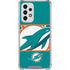 NFL Miami Dolphins Zone Block Galaxy A53 5G Clear Case