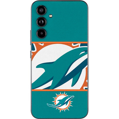 NFL Miami Dolphins Zone Block Galaxy A54 5G Skin