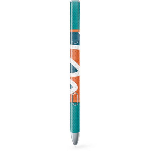 NFL Miami Dolphins Zone Block Galaxy Book 12in Skin