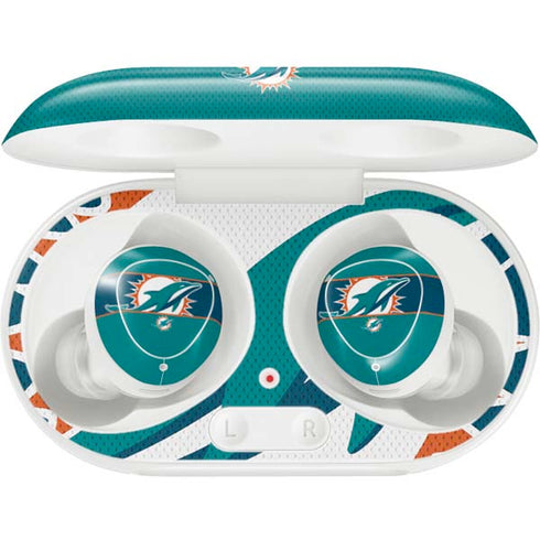 NFL Miami Dolphins Zone Block Galaxy Buds Plus Skin