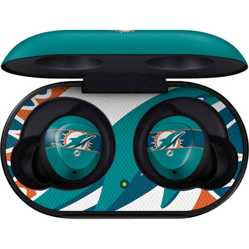 NFL Miami Dolphins Zone Block Galaxy Buds Skin