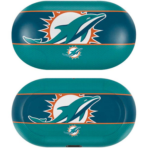 NFL Miami Dolphins Zone Block Galaxy Buds Skin