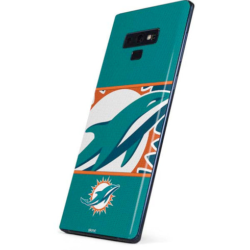 NFL Miami Dolphins Zone Block Galaxy Note 9 Skin